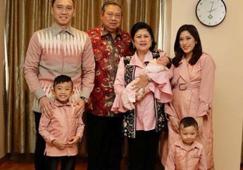 Menggemaskan, Begini Model Sepatu Heels Milik Cucu Ke-4 SBY yang Masih Bayi