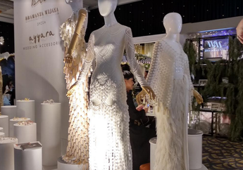 Tren Busana Pengantin 2018 Bernuansa Stardust yang Tetap Klasik Menurut Desainer Bramanta Wijaya