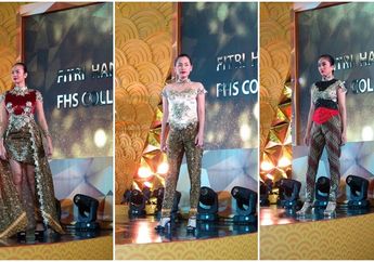 Inspirasi Busana Batik Cheongsam Untuk Tahun Baru Imlek 2018 dari Desainer Fitri Handayani di Fashion Show Golden Glam Emporium Pluit Mall 