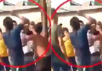 Terciduk Maling, Seorang Pria Jadi Sasaran Amukan Warga dan Hampir Dibakar