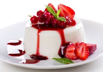 Segarkan Harimu Dengan Vanilla Panna Cotta