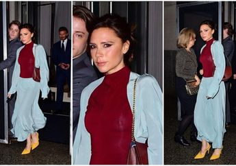 Gaya Fashion Victoria Beckham Ini Cocok Buat Kamu yang Ingin Tetap Stylish Saat Musim Hujan