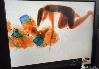 Takut Tasnya Dicuri Orang, Wanita Ikut Masuk ke Mesin X Ray Stasiun Kereta Api