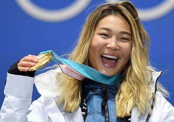 Gadis Pemenang Medali Emas di Olimpiade Musim Dingin 2018 Ini Ogah Nangis di Podium, Takut Eyeliner Rusak!