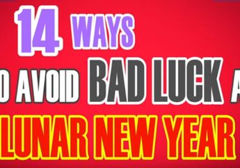 14 Pantangan di Tahun Baru Imlek, Bila Tetap Dilakukan Bisa Merusak Keberuntunganmu