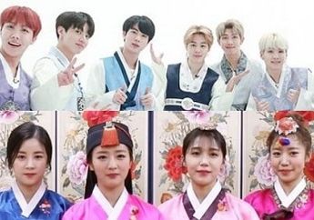 Tahun Baru Imlek, Idol K-Pop Sapa Fans Pakai Hanbok Nih! Ada Member BTS Juga Loh!
