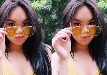 Photoshoot Bertema Bunga, Intip Gaya Makeup Unik Shafa Harris yang Curi Perhatian