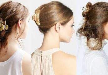 Claw Clip Hairstyle Lagi Hits di Tahun 2018, yuk Intip Inspirasi Pemakaiannya ala Artis Hollywood