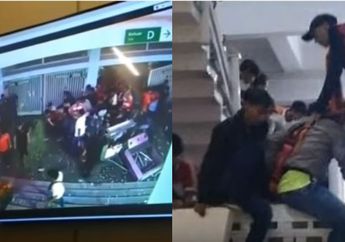 Bikin Prihatin, Beredar Video Ganasnya Suporter Rusak Stadion Saat Final Piala Presiden 2018