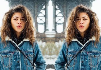 Intip nih Penampilan Zendaya dengan Gaya Rambut Kepang Nyentrik di London Fashion Week 2018, Penasaran?