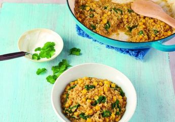 Long Weekend Bikin Timbanganmu Naik? yuk Turunin Berat Badan dengan Sweetcorn and Spinach Dhal 