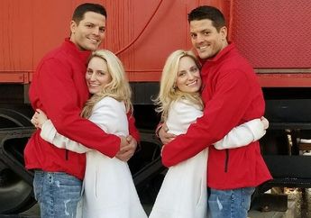 Dua Gadis Kembar Menikahi Dua Pria Kembar, Ternyata Beginilah Kisah Cinta Mereka