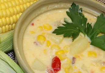 Cobain deh Resep Smoked Haddock & Corn Chowder yang Baik Untuk Kesehatan Ibu Hamil, Cocok Jadi Menu Makan Malam loh!