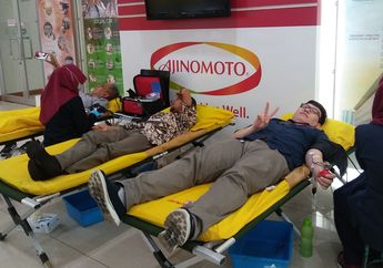Aksi Kemanusiaan Donor Darah Ajinomoto