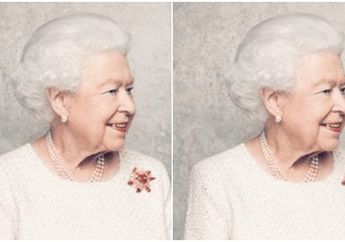 Duduk di Barisan Depan Bersama Anna Wintour, Begini Penampilan Memukau Ratu Elizabeth II Saat Menghadiri London Fashion Week 2018