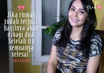 Sudah Capek Berurusan Lagi dengan Sandy Tumiwa, Akhirnya Tessa Kaunang Jual Rumah yang Ditempati