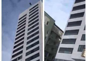 Parasut Pria Ini Gagal Terbuka Ketika Terjun dari Gedung 75 meter, Nggak Nyangka Ini yang Terjadi Selanjutnya!