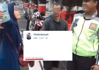Viral (Lagi) Emak-Emak Mau 'Nyawer' Polisi di Kudus, Satu Juta Buat Beli Helm