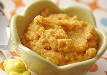 Yummy! Cobain Chicken and Sweet Potato Puree Untuk Menu MPASI yang Baru Buat Si Kecil