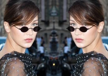 Bella Hadid Tampil Jadul dengan Statement Fashion Tahun 70-an, Kayak Gimana ya?