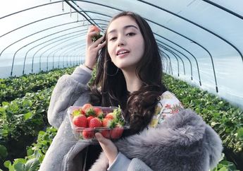 Gemes Banget, Intip deh Penampilan Girly Ranty Maria dengan Outfit Pinky Super Cute Kayak Gini