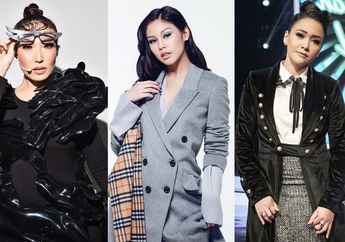 Pakai Dress yang Sama, Begini Penampilan Vanesha Prescilla, Maia Estianty Hingga Ayu Dewi, Siapa yang Lebih Keren?