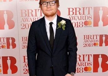 Hadiri Brit Awards 2018, Ed Sheeran Pakai Cincin Pernikahan?