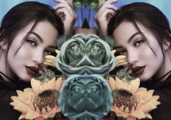 Tanpa Riasan Bold, Ariel Tatum Tampil Seksi Natural dengan Gaya Makeup Flawless Bronze