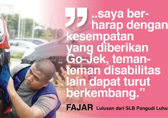 Seorang Tuna Rungu Pun Bisa Bekerja Lewat Go-Jek, Simak Kisahnya