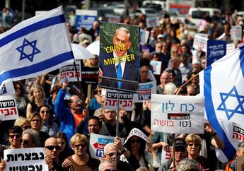Benjamin Netanyahu Didemo Masyarakat Israel, 'Negara Mafia dan Perdana Menteri Korup'