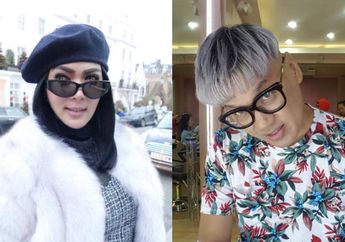 Uya Kuya dan Syahrini Kenakan Outfit Mewah Kembar, Seperti Apa ya Penampilannya?