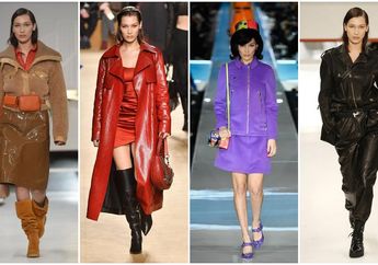 Pesona Bella Hadid Saat Pamerkan Koleksi Busana Desainer di Atas Catwalk, Stylish banget! 