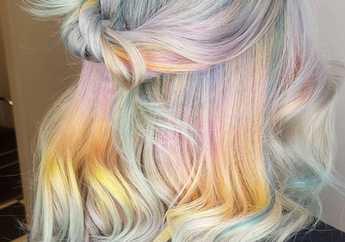 Lagi Tren, Warna Rambut Hologram yang Digemari Kaum Milenials