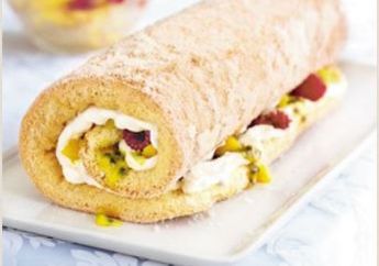 Mango & Passion Fruit Roulade, Camilan Lezat dan Rendah Lemak yang Cocok untuk Menu Diet!