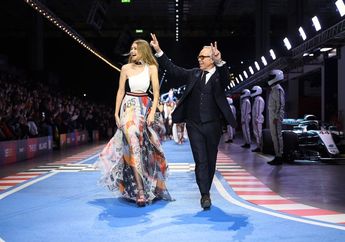 Supermodel Hadid Bersaudara Tampil Stylish dengan Gaya Busana Sporty Karya Tommy Hilfiger di Ajang Milan Fashion Week