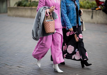 Tren 2018 Model Tas Unik Mirip Pot Bunga yang Dikenakan Fashionista London, Intip Harganya yuk!