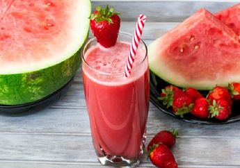 Lagi Pengen Minum yang Seger-seger? yuk Bikin Watermelon and Strawberry Lemonade