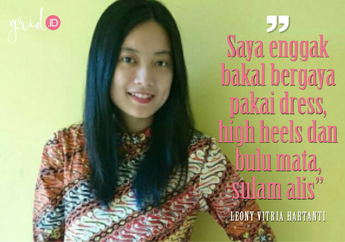 Leony Hanya Ingin Bergaya Seperti Ini...