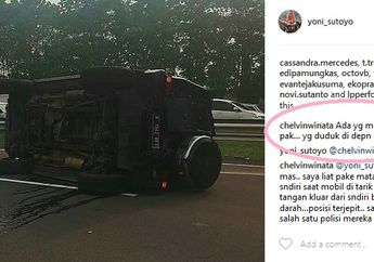 Netizen Bilang Ada Korban, Mobil Pengawal Presiden Nabrak di Tol Jagorawi