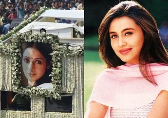 Hormati Sridevi, Rani Mukerji Lakukan Hal Ini di Hari Ulang Tahunnya