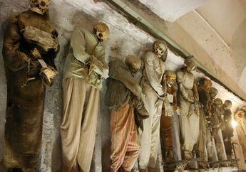 Capuchin Monastery Catacombs, Tempat Wisata Mengerikan dengan Pemandangan 8 Ribu Mayat Diawetkan