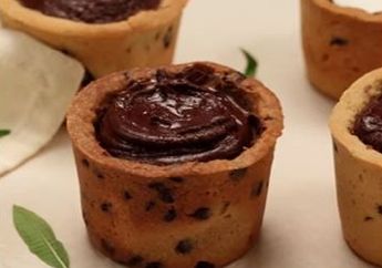 Pengin Minum Coklat dari Gelas yang Bisa Dimakan? yuk, Bikin Cookie Cup Aja