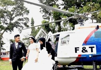 Video Pengantin Gunakan Helikopter Polisi Viral, Begini Nasib Sang Pilot