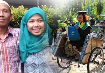Masih Ingat Anak Pengayuh Becak yang Jadi Wisudawati Terbaik? Begini Kondisinya Sekarang