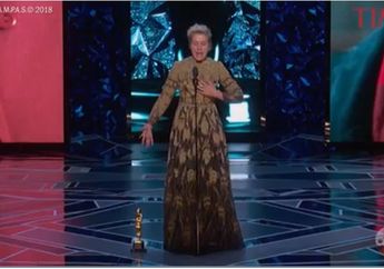 Baru Saja Menang, Piala Oscar Milik Frances McDormand Dicuri Orang!