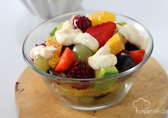 RESEP - Dijamin Nggak Bikin Ndut dengan Puding Saus Jeruk Ini, Coba Deh Sensasinya