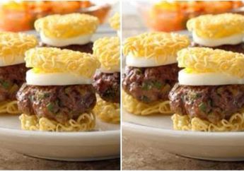 Suka Makan Mi Instan? yuk Bikin Resep Ramen Burger Slider
