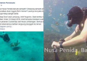 Kementerian Pariwisata Tanggapi Video Laut Bali Penuh Sampah, Jawabannya Sangat Tak Terduga
