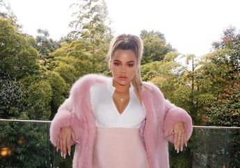 Pamerkan Perut Buncitnya, Tampilan Khloe Kardashian Sangat Memikat Saat Adakan Baby Shower, Kayak Apa nih?