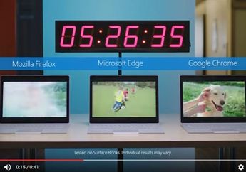 Yuk Tebak, Antara Google Chrome, Firefox, dan Edge, Mana yang Baterai Laptopnya Paling Irit?